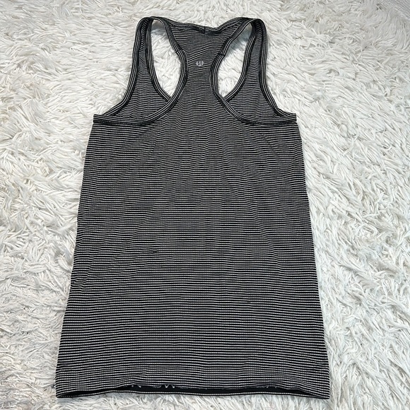 Lululemon Swiftly Tech Tank Hyper Stripe Black White - Picture 4 of 4